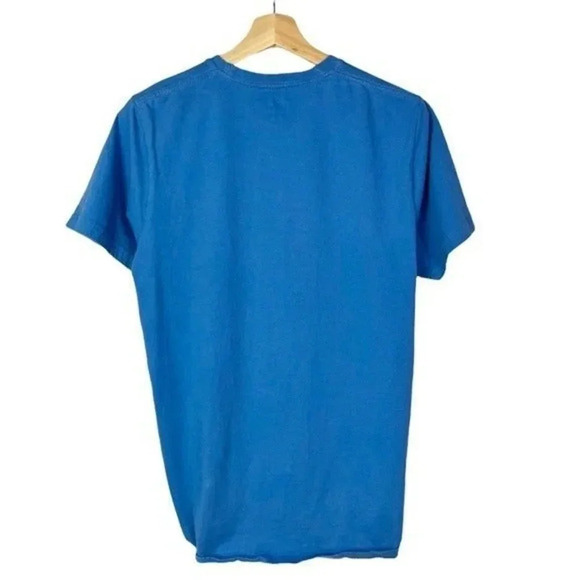 Levi's Nautical Blue Mountain Graphic Crew Neck T-Shirt M - Picture 2 of 3